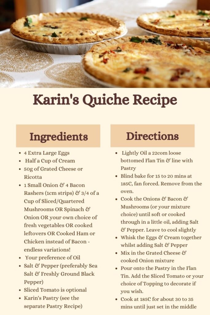 Karin's 5 Star Recipes